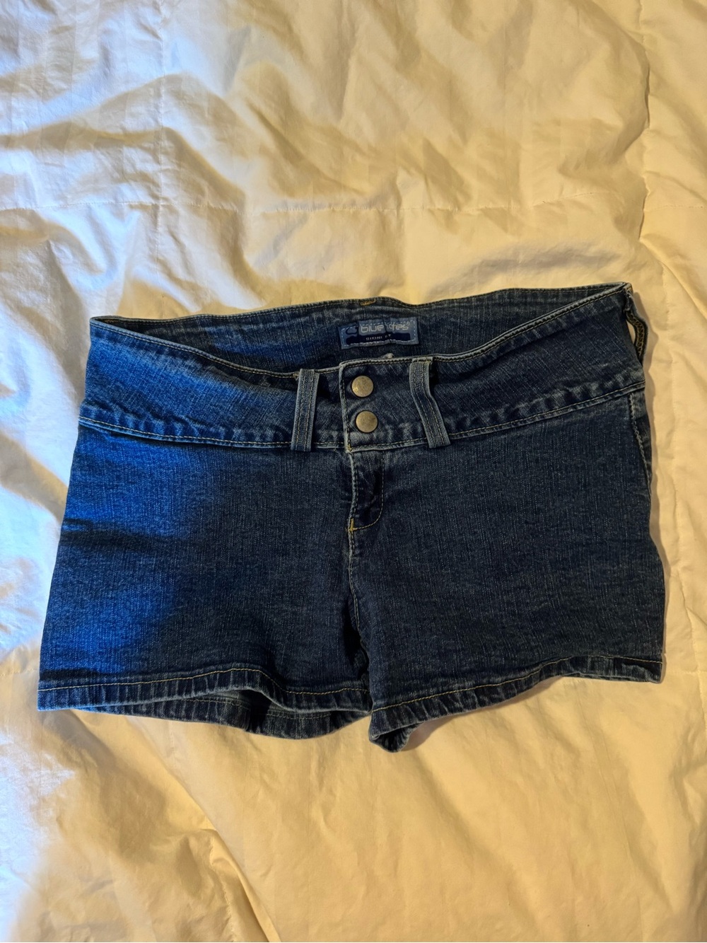 Bluenotes Dark Blue Denim Jean Shorts